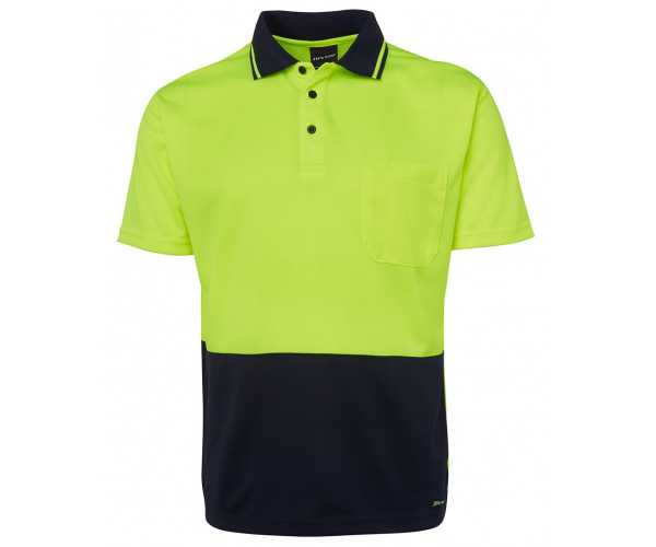 HI VIS Polo Non Cuffed