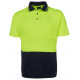 HI VIS Polo Non Cuffed
