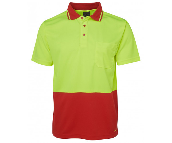 HI VIS Polo Non Cuffed