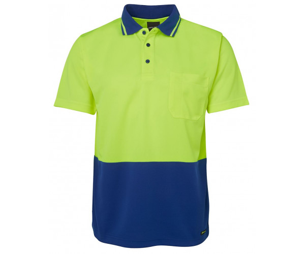 HI VIS Polo Non Cuffed