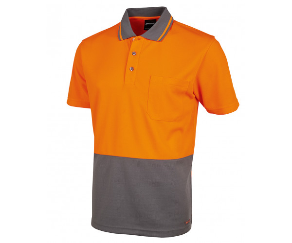HI VIS Polo Non Cuffed