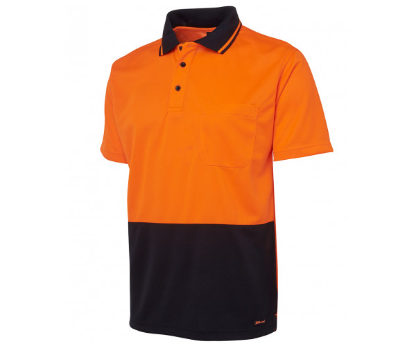 HI VIS Polo Non Cuffed