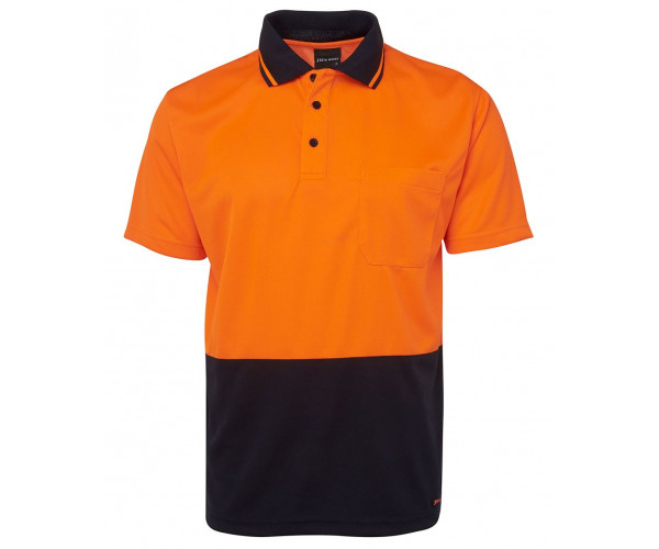 HI VIS Polo Non Cuffed