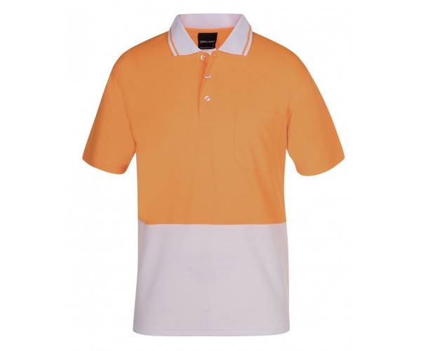 HI VIS Polo Non Cuffed