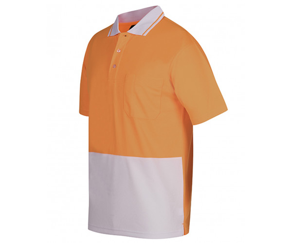HI VIS Polo Non Cuffed