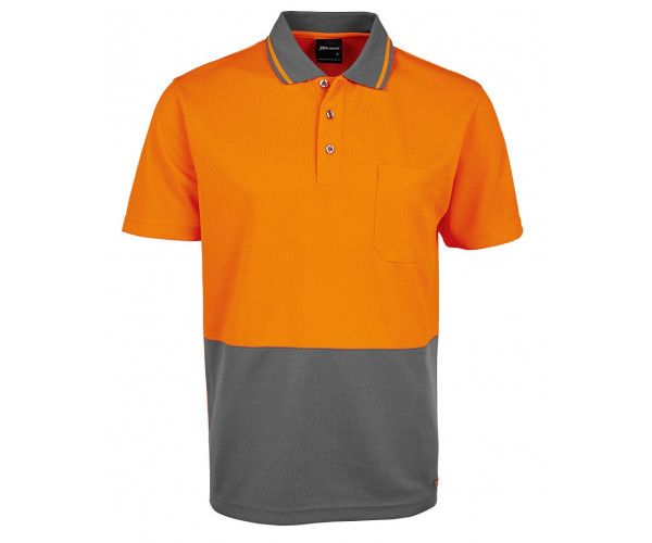 HI VIS Polo Non Cuffed
