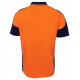 HI VIS Polo Shirt Coloured Sleeves