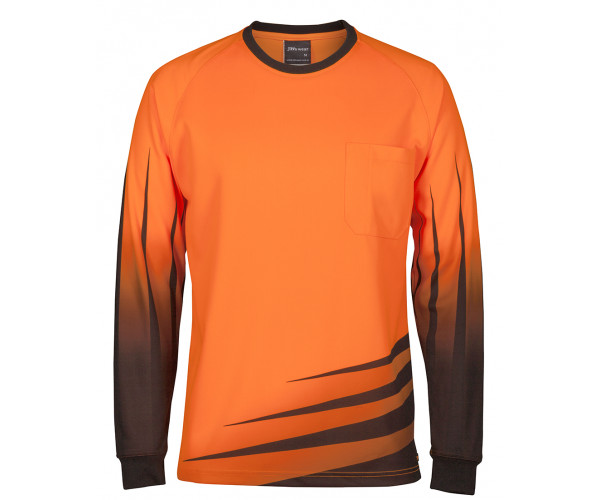 HI VIS Rippa Sup Long Sleeve Tee Shirt HI VIS Rippa Sup Long Sleeve Tee Shirt