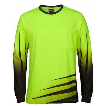 Hi Vis Rippa Sup Long Sleeve Tee Shirt