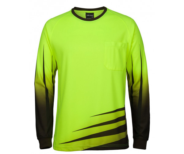 HI VIS Rippa Sup Long Sleeve Tee Shirt HI VIS Rippa Sup Long Sleeve Tee Shirt