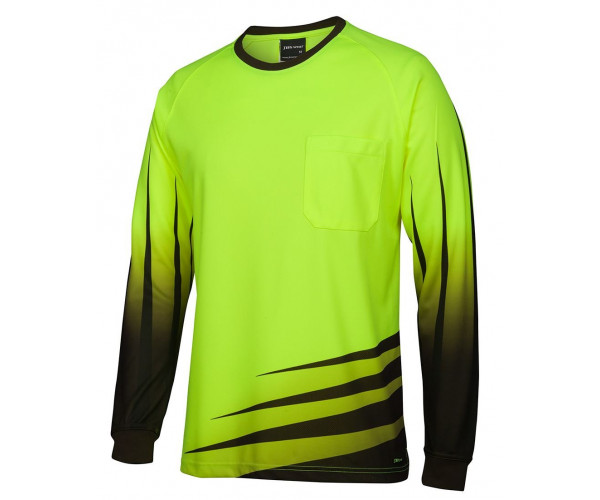 HI VIS Rippa Sup Long Sleeve Tee Shirt HI VIS Rippa Sup Long Sleeve Tee Shirt