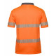 HI VIS S/S ARROW SUB POLO WITH SEGMENTED TAPE