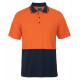 HI VIS S/S COTTON PIQUE TRAD POLO
