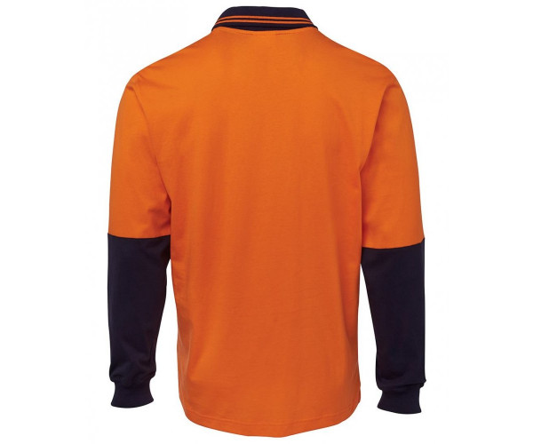 HI VIS S/S COTTON POLO LONG SLEEVES