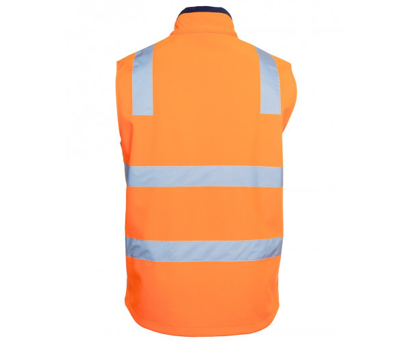 HI VIS Soft Shell Vest With Railway Reflective Tape HI VIS Soft Shell Vest With Railway Reflective Tape