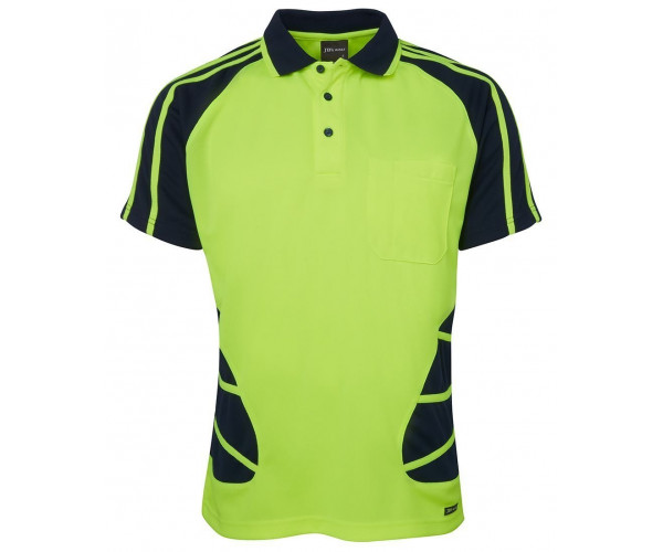 HI VIS Spider Polo