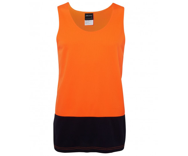 HI VIS Traditional Two Tone Singlet HI VIS Traditional Two Tone Singlet