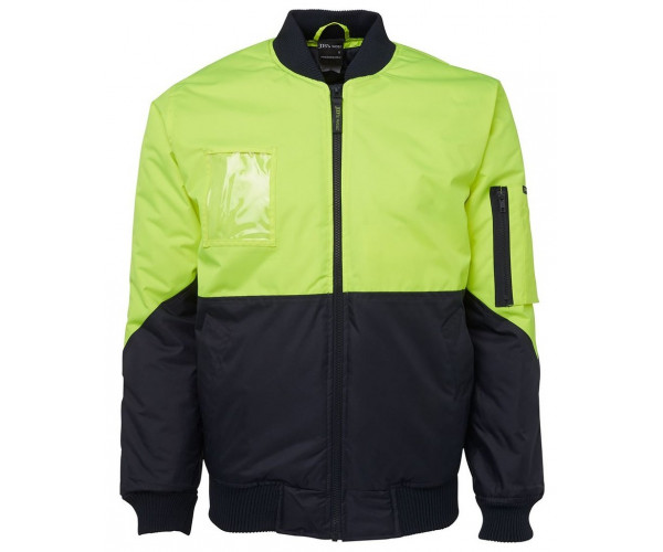 HI VIS FLYING Bomber Style Jacket HI VIS FLYING Bomber Style Jacket