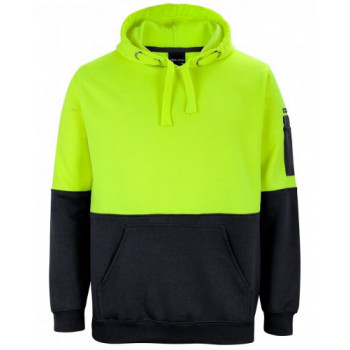 Hi Vis Plain Hoodie