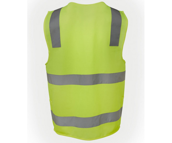 HI VIS Zipper Safety Vest With Reflective Tape HI VIS Zipper Safety Vest With Reflective Tape