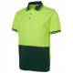 JBs HI VIS S/S COTTON BACK POLO