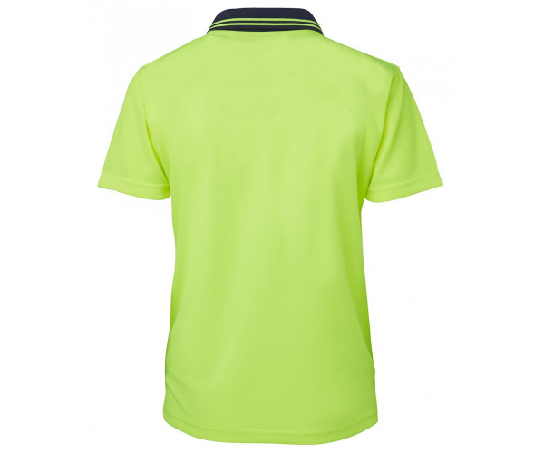 LADIES HI VIS S/S COMFORT POLO LADIES HI VIS S/S COMFORT POLO