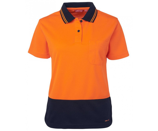 LADIES HI VIS S/S COMFORT POLO LADIES HI VIS S/S COMFORT POLO