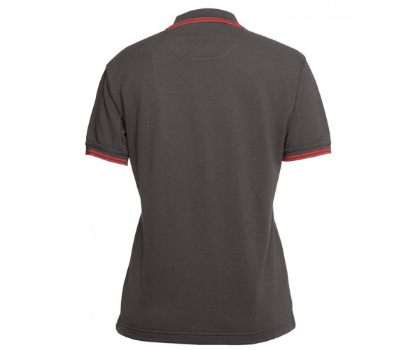 Ladies Polo Shirt With Pin Stripe Ladies Polo Shirt With Pin Stripe