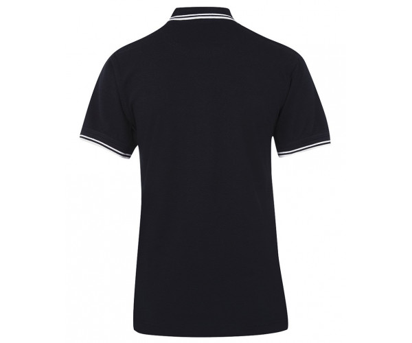 Ladies Polo Shirt With Pin Stripe Ladies Polo Shirt With Pin Stripe