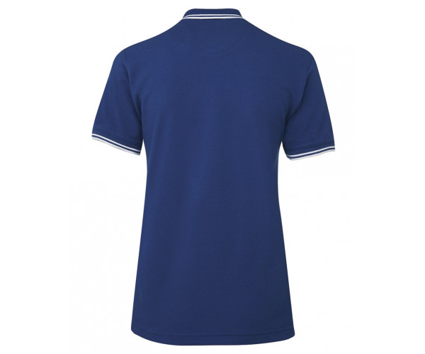 Ladies Polo Shirt With Pin Stripe Ladies Polo Shirt With Pin Stripe