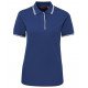 Ladies Polo Shirt With Pin Stripe Ladies Polo Shirt With Pin Stripe
