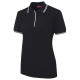 Ladies Polo Shirt With Pin Stripe Ladies Polo Shirt With Pin Stripe