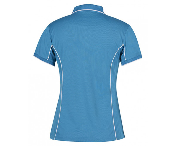 Ladies Polo Shirt With Piping Ladies Polo Shirt With Piping