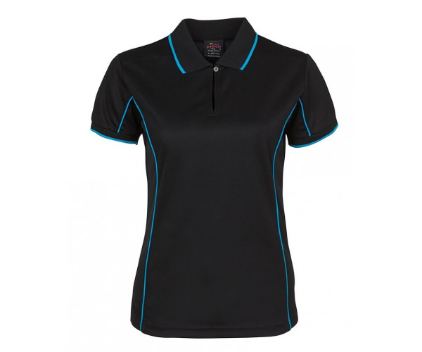 Ladies Polo Shirt With Piping Ladies Polo Shirt With Piping