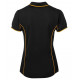 Ladies Polo Shirt With Piping Ladies Polo Shirt With Piping