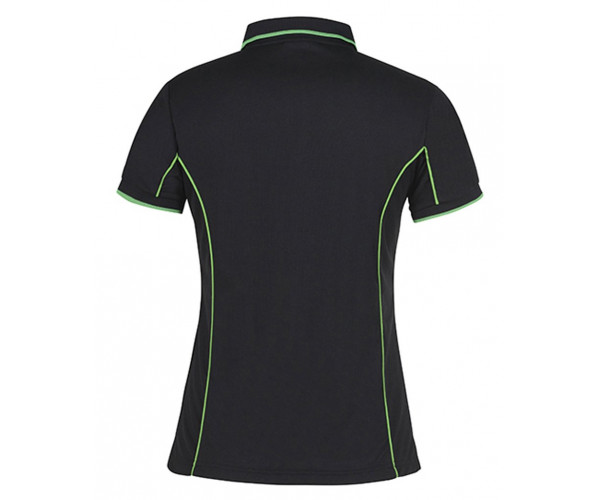 Ladies Polo Shirt With Piping Ladies Polo Shirt With Piping