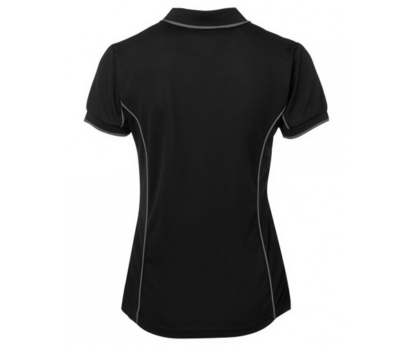 Ladies Polo Shirt With Piping Ladies Polo Shirt With Piping