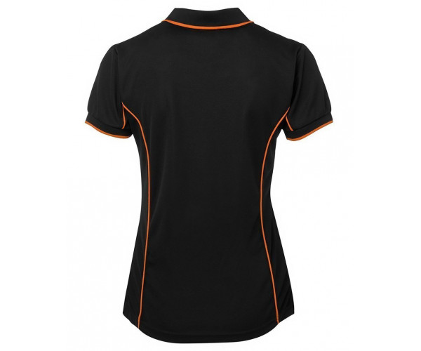 Ladies Polo Shirt With Piping Ladies Polo Shirt With Piping