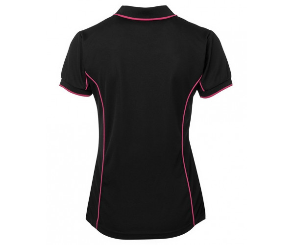 Ladies Polo Shirt With Piping Ladies Polo Shirt With Piping