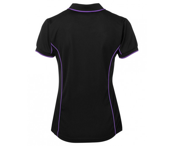 Ladies Polo Shirt With Piping Ladies Polo Shirt With Piping
