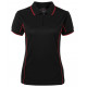 Ladies Polo Shirt With Piping Ladies Polo Shirt With Piping