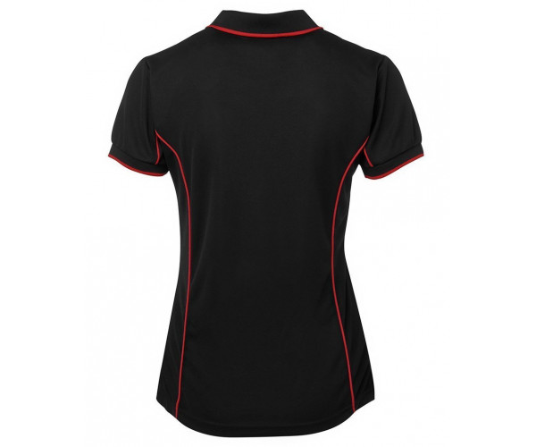 Ladies Polo Shirt With Piping Ladies Polo Shirt With Piping