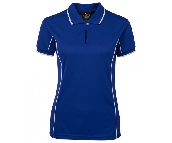 Ladies Polo Shirt With Piping Ladies Polo Shirt With Piping