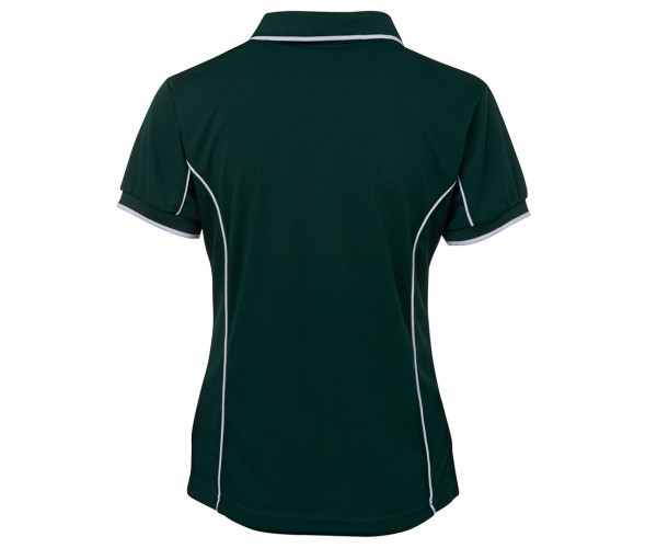 Ladies Polo Shirt With Piping Ladies Polo Shirt With Piping