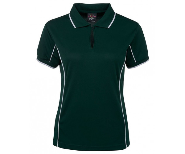 Ladies Polo Shirt With Piping Ladies Polo Shirt With Piping