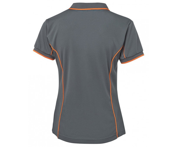 Ladies Polo Shirt With Piping Ladies Polo Shirt With Piping