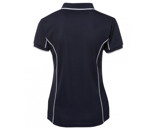 Ladies Polo Shirt With Piping Ladies Polo Shirt With Piping