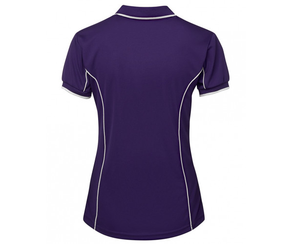 Ladies Polo Shirt With Piping Ladies Polo Shirt With Piping