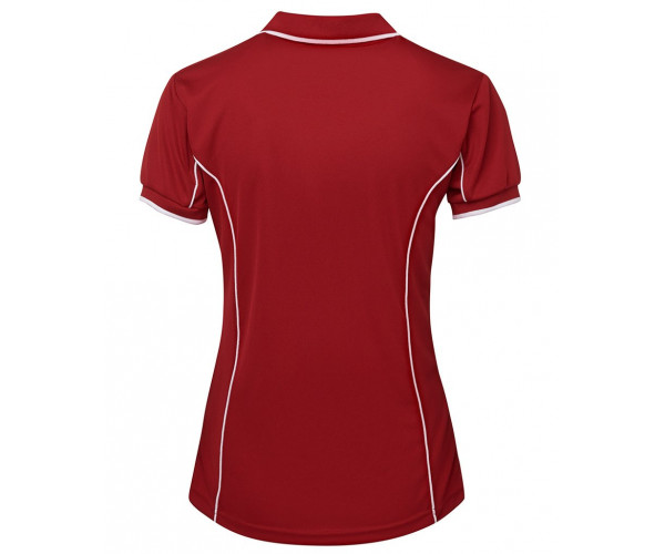 Ladies Polo Shirt With Piping Ladies Polo Shirt With Piping