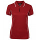 Ladies Polo Shirt With Piping Ladies Polo Shirt With Piping